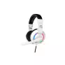 Headset Gamer Alcor Com Fio Microfone Multi Plataforma Branco Led Rainbow Hgal Elg - 1