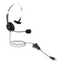 Headset Monoauricular Usb Com Microfone Chs 40 Intelbras - 1