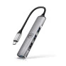 Hub 4 Em 1 Usb Tipo C Para Notebook Gs-5344 Gshield - 1