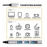 Hub 4 Em 1 Usb Tipo C Para Notebook Gs-5344 Gshield - 3