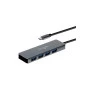 Hub 4 Portas Usb-Plug Tipo C Usb 3.0 Hb001 Bright - 1