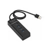 Hub 4 Portas Usb 3.0 5Ps 30 Cm Hub0064Exb Exbom - 2