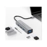 Hub 4 Portas Usb 3.0 Cinza  Hu-340Gy C3tech - 2