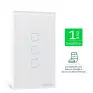 Interruptor Smart Wi-Fi Touch Eiw 1003 Branco Intelbras - 1