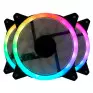 Kit 3 Fans Com Controladora 120Mm Com Led Full Rgb Preto Gc-F011 Redragon - 1