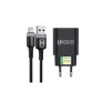 Kit Carregador Turbo Raspberry Pi4 Com Cabo Tipo C 3.0  Hs-183C Hrebos - 1
