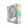Kit Cooler Fan Com Controladora Sangue Frio 3 White Ghost 120Mm Com Led Argb K3Argbsf3Wgbr Pcyes - 3