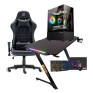Kit Gamer (Mesa + Computador I5-10400 16Gb Ddr4 Ssd 480Gb + Kit Teclado + Mouse Pad + Cadeira Gamer) - 1