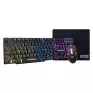 Kit Teclado Km5228 + Mouse Usb Moa834 + MousePad Fxx Gamer B3Km5228U11Cb1X K-Mex - 1
