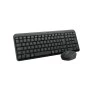 Kit Teclado + Mouse Com Teclado Numerico Bluetooth Mk250 Graphite English Logitech - 1