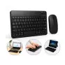 Kit Teclado + Mouse Magnetico Bluetooth Compativel Lite P610 Tab S6 Preto Oem - 1
