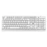 Kit Teclado + Mouse Sem Fio 2.4G Flat Tm406 Branco Oex - 2