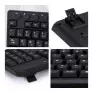 Kit Teclado + Mouse Sem Fio 2.4G Office 015-0079 Preto 5+ - 3
