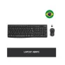Kit Teclado + Mouse Sem Fio Mk270 920-004433 Logitech - 4