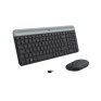 Kit Teclado + Mouse Sem Fio Mk470 (Versão Inglês) Logitech - 1