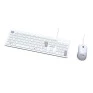 Kit Teclado + Mouse Soft Usb 2m Branco Pcosf2W Pcyes - 2