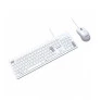 Kit Teclado + Mouse Soft Usb 2m Branco Pcosf2W Pcyes - 4