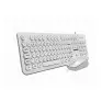 Kit Teclado + Mouse Usb Branco Concordia - 1