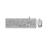 Kit Teclado + Mouse Usb Branco Concordia - 2