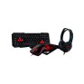 Kit Teclado +Mouse Usb Gamer +Headset +Mousepad 250 x 210mm Dragon War Cgdw41r Elg - 1