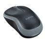 MOUSE * MINI SEM FIO OPTICO M185 CINZA LOGITECH - 1
