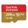Memory Card 256Gb Micro Sd Extreme Com Adaptador Sdxc Uhs-I Sdsqxa1-256G-Gn6Ma Sandisk - 1