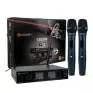 Microfone Sem Fio Duplo K502M Preto Kadosh - 1