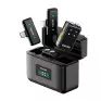 Microfone Sem Fio Lapela Duplo Duo Anti Ruido Mic0006 Basike - 1
