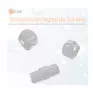 Microfone Sem Fio Lapela Duplo Duo Anti Ruido Mic0006 Basike - 2