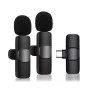 Microfone Sem Fio Lapela Profissional Type-C Bm-221 B-Max - 1