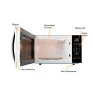 Microondas 20L 220V Espelhado Bmo23 Britania - 4