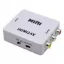 Mini controlador conversor hdmi 2 x 2 para hdmi2av global - 1