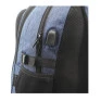 Mochila Para Notebook 18.5" Com Usb Azul 62.3601.2 Unicross - 4