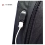 Mochila Para Notebook 18.5" Com Usb Business Preta 62.3700 Unicross - 4