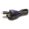 Cabo X Kvm Usb (Teclado/Mouse) Db15 (Video) 5 Metros Tk-Cu15 Trendnet - 1
