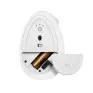 Mouse Sem Fio Ergonomico Lift Vertical Branco Logitech - 5