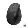 Mouse Sem Fio Optico Lift Left Vertical Canhoto Grafite 910-006467 Logitech - 6