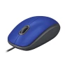 Mouse Usb ** Optico M110 Azul Logitech - 1