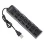 Hub 7 Portas Usb 2.0  Botao On/Off Preto Lotus - 2