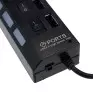 Hub 7 Portas Usb 2.0  Botao On/Off Preto Lotus - 3