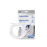 Organizador De Cabos Espiral 2M Branco Cbo-201 Aquario - 1