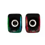 Caixa De Som Usb/P2 5W Rms Speaker Dizy Rainbow Sk202 Oex - 1