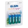 PILHA AA ALCALINA BLISTER COM 4 UNDS 82153 ELGIN - 1