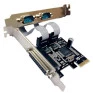Placa Pci Express Com 2 Seriais + 1 Paralela Global - 3