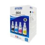 Refil Tinta 70Ml T664520 Com 4 Cores Preto Amarelo Ciano Magenta Epson - 2