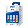 Refil Tinta T544520 65Ml Com 4 Cores (Preto Amarelo Ciano Magenta) Epson - 2