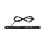Regua Protetor Eletronico Com 8 Tomadas Para Rack Epr 208+  Intelbras - 1