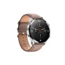 Relogio Smartwatch ** 1.3" Amoled Compat.Com IOS E Android Com Pulseira De Couro Marrom Lvw-50 Level - 2