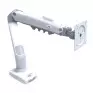 Suporte Articulado De Mesa Para Monitor de 17" A 35" Pistao A Gás Branco F80W Elg - 1