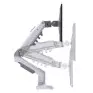 Suporte Articulado De Mesa Para Monitor de 17" A 35" Pistao A Gás Branco F80W Elg - 3